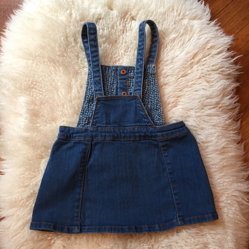 Zara Stretchy Denim Jumper - Picture 3 of 5